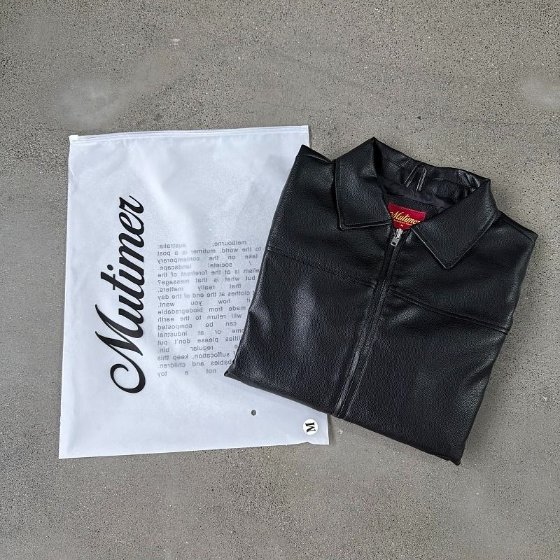 Mutimer Leather Jacket (Category: Coats, Jackets and Outerwear) located in Kuala Lumpur. Submitted by moneygarments (Listing ID 1464403128, Image 2). Description: 🎁FREE MYSTERY GIFT ON ORDERS RM275+🎁 📦 Shipping available across Malaysia 📲 Check out my profile for more 🚨 Limited pieces available—once it's gone, it's gone 💰 Prices are negotiable ✅ Trusted seller with hassle-free deals & shipping.