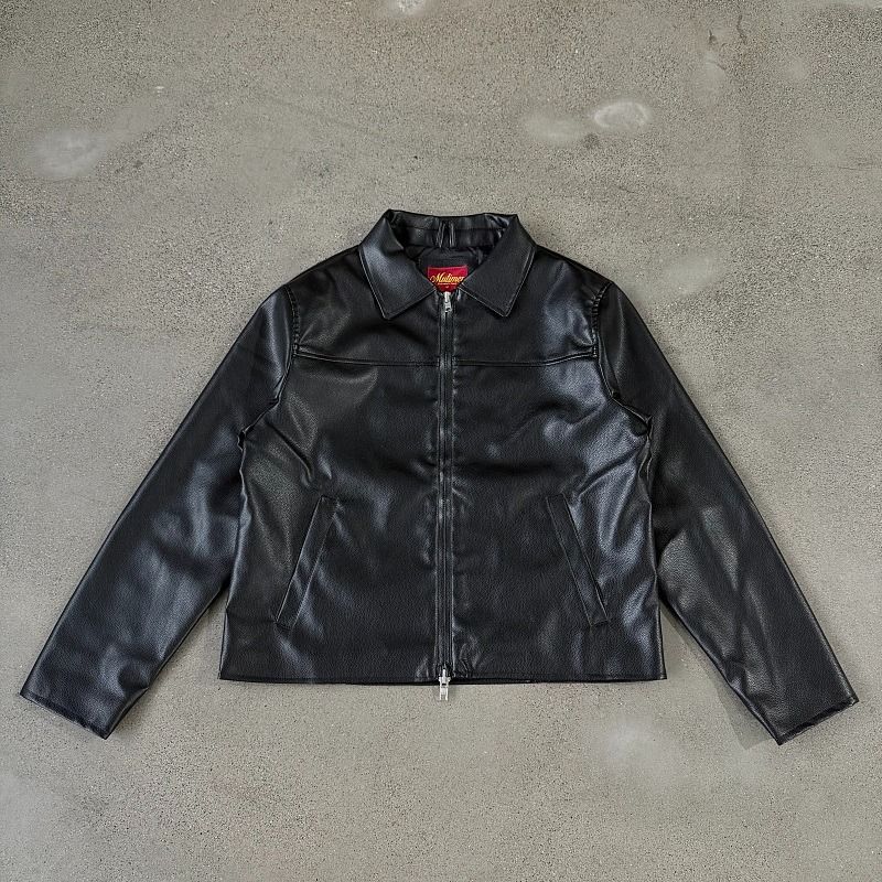 Mutimer Leather Jacket (Category: Coats, Jackets and Outerwear) located in Kuala Lumpur. Submitted by moneygarments (Listing ID 1464403128, Image 3). Description: 🎁FREE MYSTERY GIFT ON ORDERS RM275+🎁 📦 Shipping available across Malaysia 📲 Check out my profile for more 🚨 Limited pieces available—once it's gone, it's gone 💰 Prices are negotiable ✅ Trusted seller with hassle-free deals & shipping.