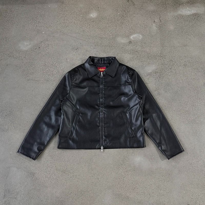 Mutimer Leather Jacket (Category: Coats, Jackets and Outerwear) located in Kuala Lumpur. Submitted by moneygarments (Listing ID 1464403128, Image 1). Description: 🎁FREE MYSTERY GIFT ON ORDERS RM275+🎁 📦 Shipping available across Malaysia 📲 Check out my profile for more 🚨 Limited pieces available—once it's gone, it's gone 💰 Prices are negotiable ✅ Trusted seller with hassle-free deals & shipping.