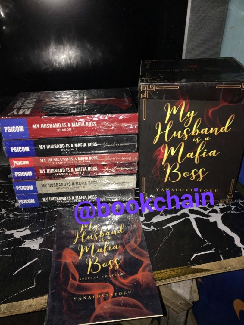 My Husband Is A Mafia Boss Boxset with 2.5 (Category: Storybooks) located in Subic. Submitted by bookchain_0125 (Listing ID 1464502409, Image 1). Description: ✨️DECLUTTERRING✨️ 📚International Books 📚 CAN DO LAYAWAY & PAYO My husband is a mafia boss boxset and with 2.5 (MHIAMB) - 1800 Free sf ‎📦 ≡;- ꒰ ° take note ꒱ ‎• shipping fee is not included 📍Location: Subic Zambales ‎💳 Mode of Payment: Gcash, Maribank ‎✉️ Mode of Delivery: J&T Express ୨