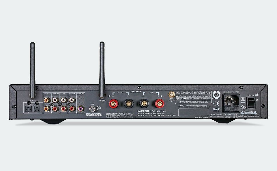 NAD C 338 Integrated Amplifier (Category: Soundbars, Speakers & Amplifiers) located in Quezon City. Submitted by nicelydonemla168 (Listing ID 1464396516, Image 3). Description: NAD C 338 Integrated Amplifier The NAD C 338 is a versatile 50W-per-channel integrated amplifier designed for clean, detailed, and engaging sound. With built-in streaming and modern connectivity, it is a practical choice for a high-quality stereo audio setup without compro