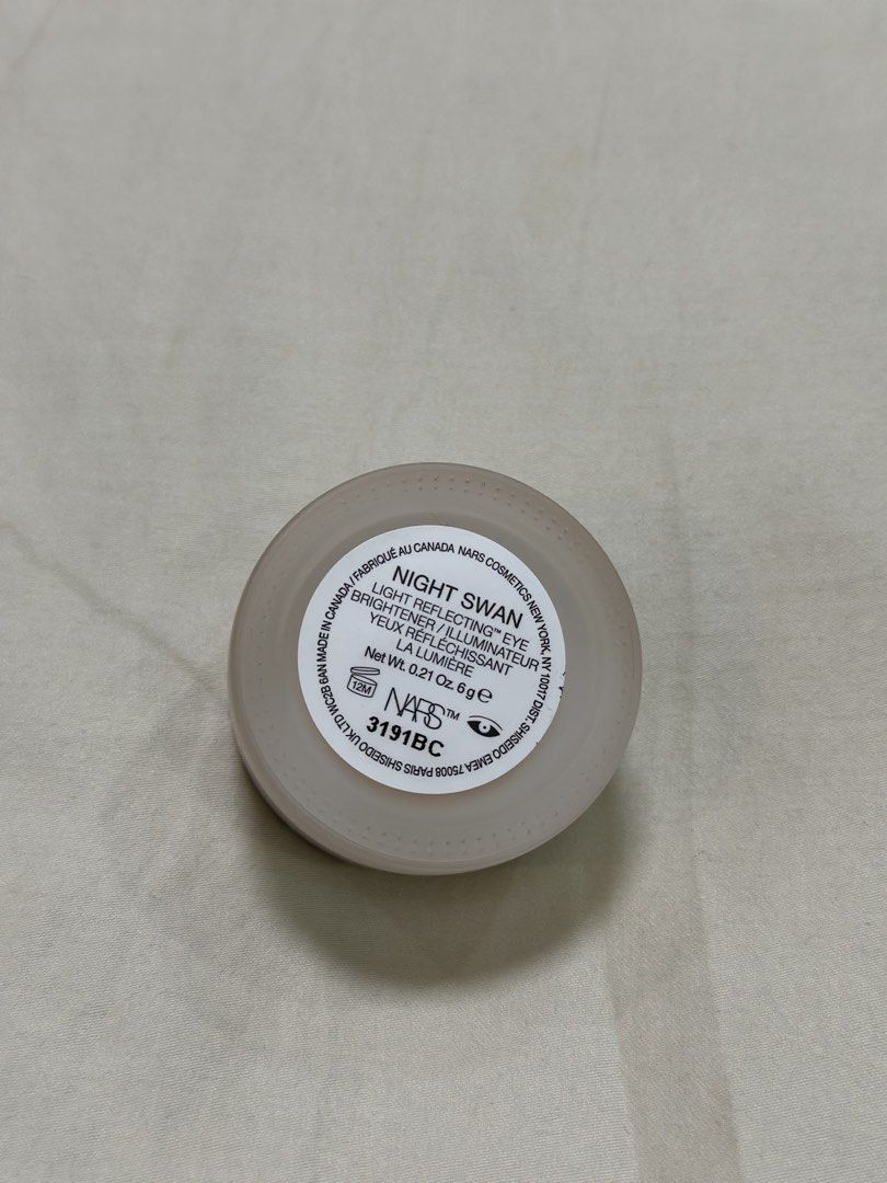 NARS light reflecting eye brightener (night swan) (Category: Makeup) located in Manila. Submitted by aimeenunez37012 (Listing ID 1464408439, Image 3). Description: ✨ Condition: Like new / gently used • swatched only 2× • Authentic NARS • Shade: Night Swan • Selling because the shade doesn’t suit me • Product is in excellent condition and well cared for • No issues with the product — selling simply because it’s not my shade • Box included.