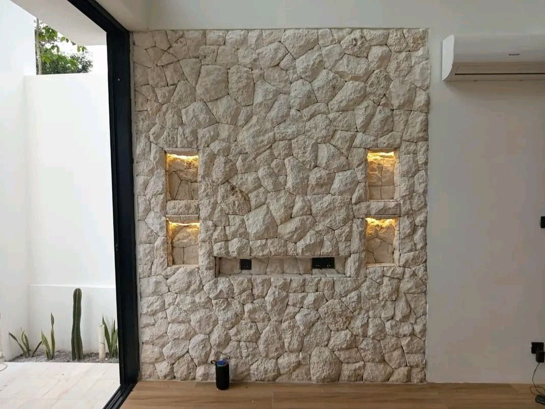 Natural stone (Category: Industrial Equipment) located in Caloocan City. Submitted by cobbelstone (Listing ID 1464463854, Image 1). Description: Natural stone Crazy cut stone Crazy cut java white Crazy cut java negra Crazy cut beige light brown Crazy cut beige brown 4x4 java white 4x4 java negra Baka po gusto pang design? Good for swimming pool Good for stepping Good for landscape Good for walling Good for grotto and garden Direct quarry Pm lang 