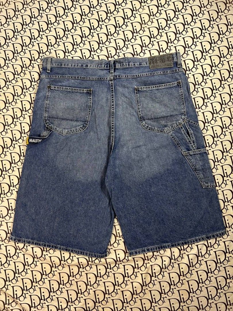 NAUTICA JEANS CARPENTER JORTS (Category: Shorts) located in Manila. Submitted by temetrius_husslin (Listing ID 1464449554, Image 3). Description: BRAND: NAUTICA JEANS CARPENTER JORTS SIZE: W-40/L-28/T-15/LO-15 OVERALL CONDITION: EXCELLENT ISSUE: FADED TABS COLOR RATE: 10/10 📩 DM FOR INQUIRIES AND FOR MORE DETAILS! ACT FAST! ONCE SOLD, GONE FOREVER. 🚚 Delivery: J&T Express 💳 Payment : GCash.