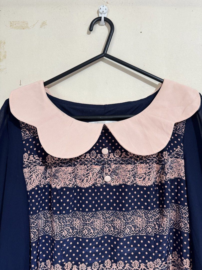 Navy and Pink Dress (Category: Dresses) located in Licab. Submitted by imvincentleo (Listing ID 1464433156, Image 3). Description: .