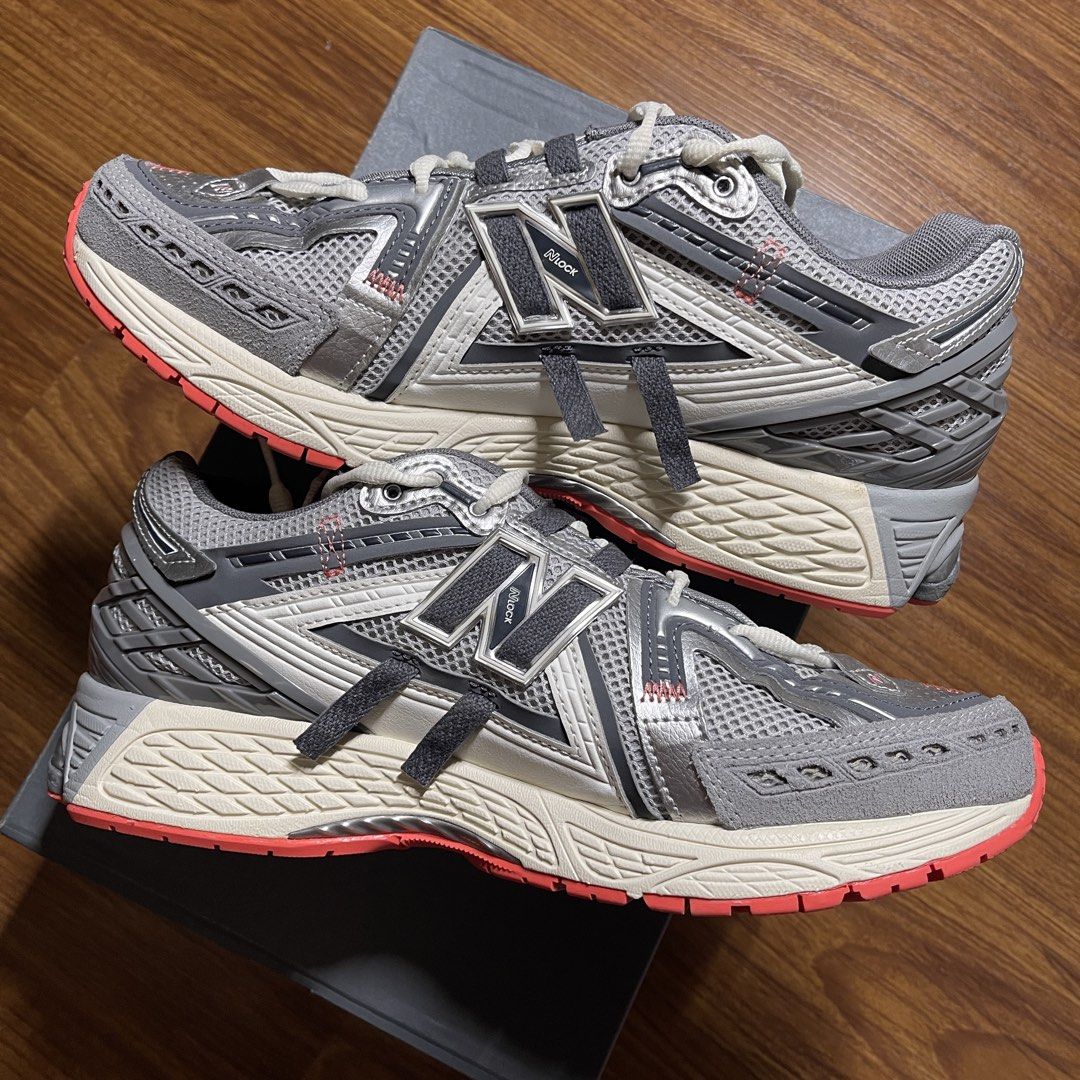NB1906A Tech Explosion 'Grey/Red' (Category: Sneakers) located in Pasig City. Submitted by crewkicks.ph (Listing ID 1464530057, Image 3). Description: NB1906A Tech Explosion 'Grey/Red' Size 10 US M Worn once (Like new) With box ₱4,998 ONLY! (Below market).