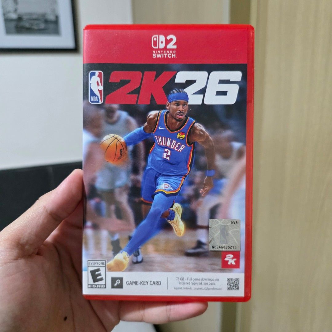 NBA 2k26 switch 2 game (Category: Nintendo) located in Manila. Submitted by sweettotes_ph (Listing ID 1464535036, Image 1). Description: No issues Fully working Good condition I have other games feel free to check my listings :) For pickup or delivery Bdo Gcash Maya Gotyme payment.