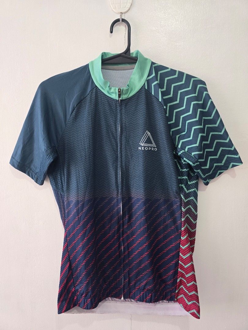 Neopro Cycling Jersey (Category: Activewear) located in Abuyog. Submitted by rmrtabs (Listing ID 1464412228, Image 2). Description: Neopro cycling jersey Size small to Semi medium Pro fit Color may vary due to lighting. Item is in Abuyog and Tacloban. Shipping is available via j&t. Note: All jerseys are pre-owned. Please expect normal signs of use and minor wear. Any significant flaws or issues will be clearly stated in the item's description. Th