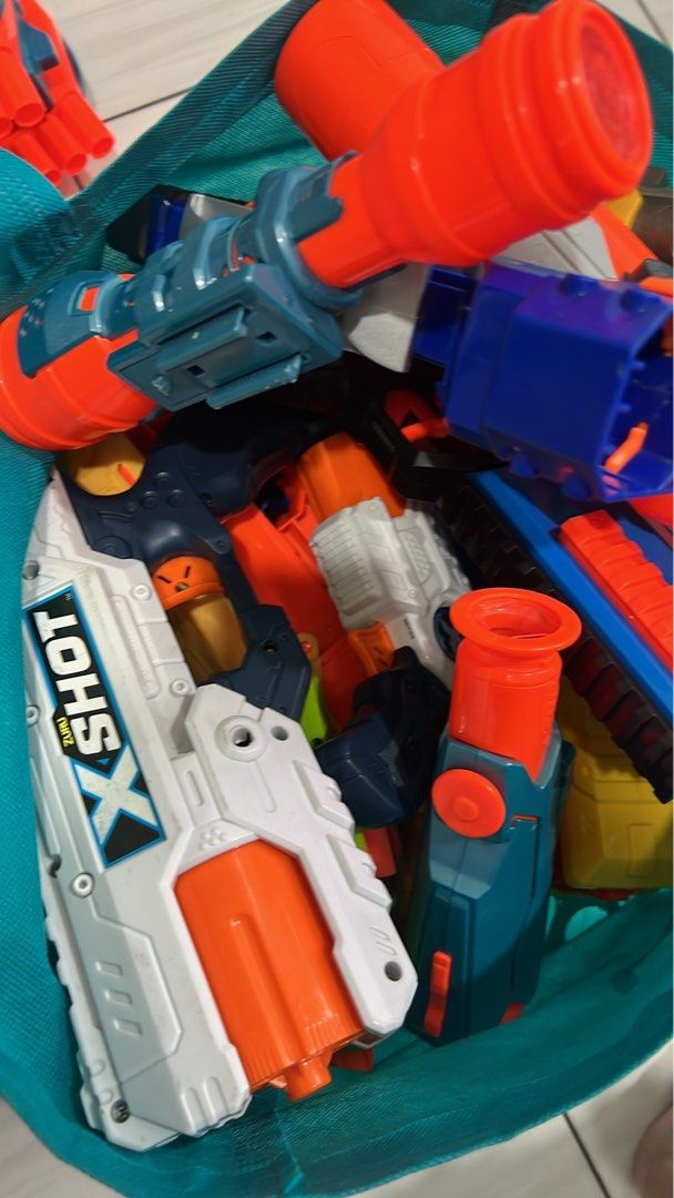 Nerf (Category: Action & Battle Toys) located in Muar. Submitted by luqmanloki (Listing ID 1464439074, Image 3). Description: range rm10- rm100.