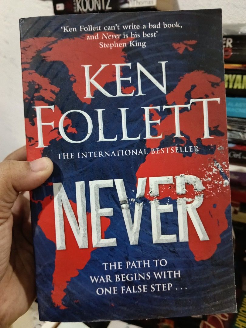 Never by Ken Follett Paperback Preloved (Category: Storybooks) located in Luna. Submitted by bookwhisp (Listing ID 1464509412, Image 1). Description: .