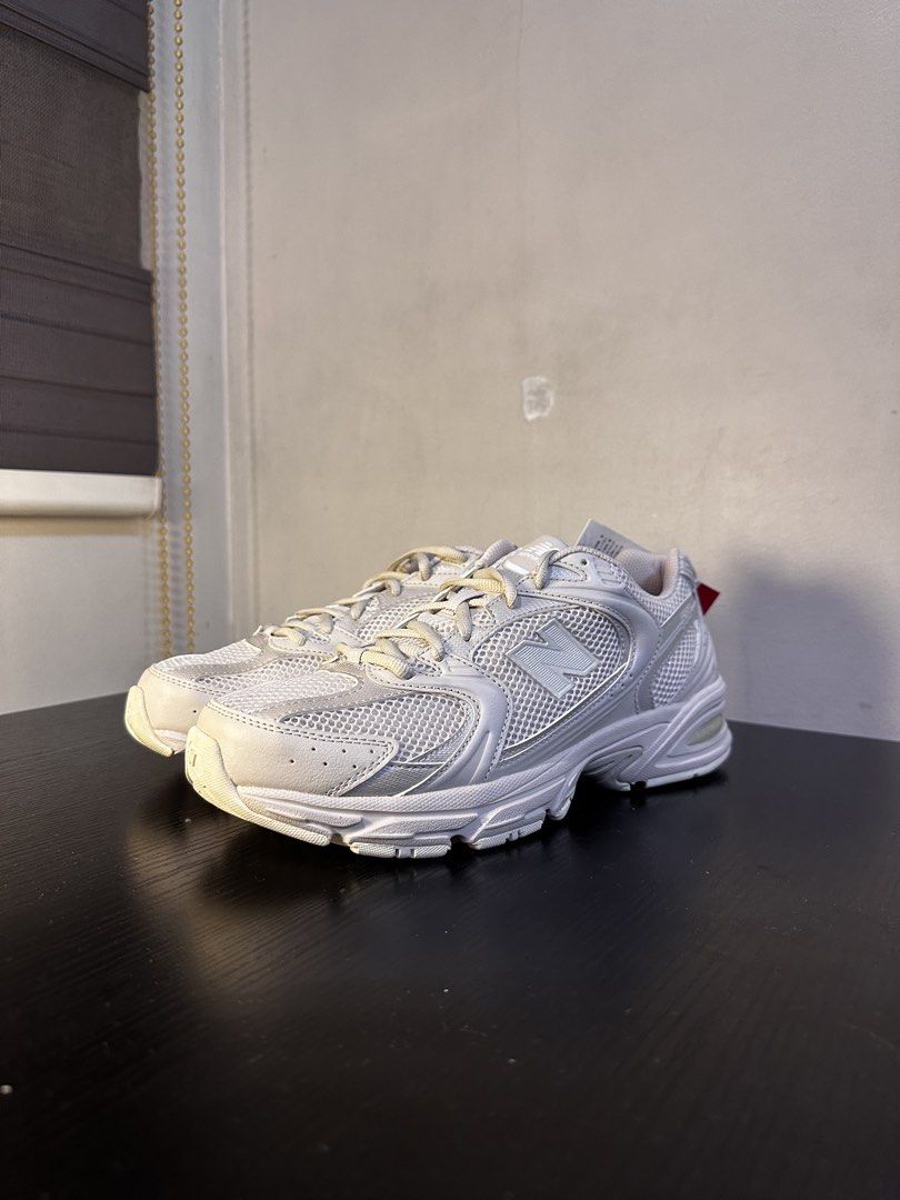 New Balance 530 Beige MoonBeam (Category: Casual Shoes) located in Quezon City. Submitted by niles.yuson (Listing ID 1464566204, Image 1). Description: New Balance 530 MoonBeam Size 8.5m BNDS ₱3,490!! Location: Quezon City.