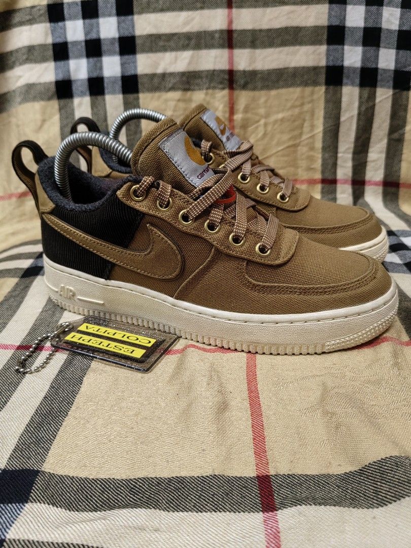 NIKE AF1 X CARHARTT (Category: Sneakers) located in Baguio. Submitted by curated_luxe_brandeds (Listing ID 1464505785, Image 1). Description: NIKE AF1 X CARHARTT US 6.5 WOMENS INSOLE 234.5 CM PHP 5880+SF SEE PICS FOR DETAILS EXCELLENT CONDITION COLOR MAY VARY DUE TO LIGHTING MOP BDO /GCASH NO COD /COP FB PAGE /CAROUSELL: curated_luxe_brandeds FACEBOOK SELLING ACCOUNT : Esteph Colpita SA.