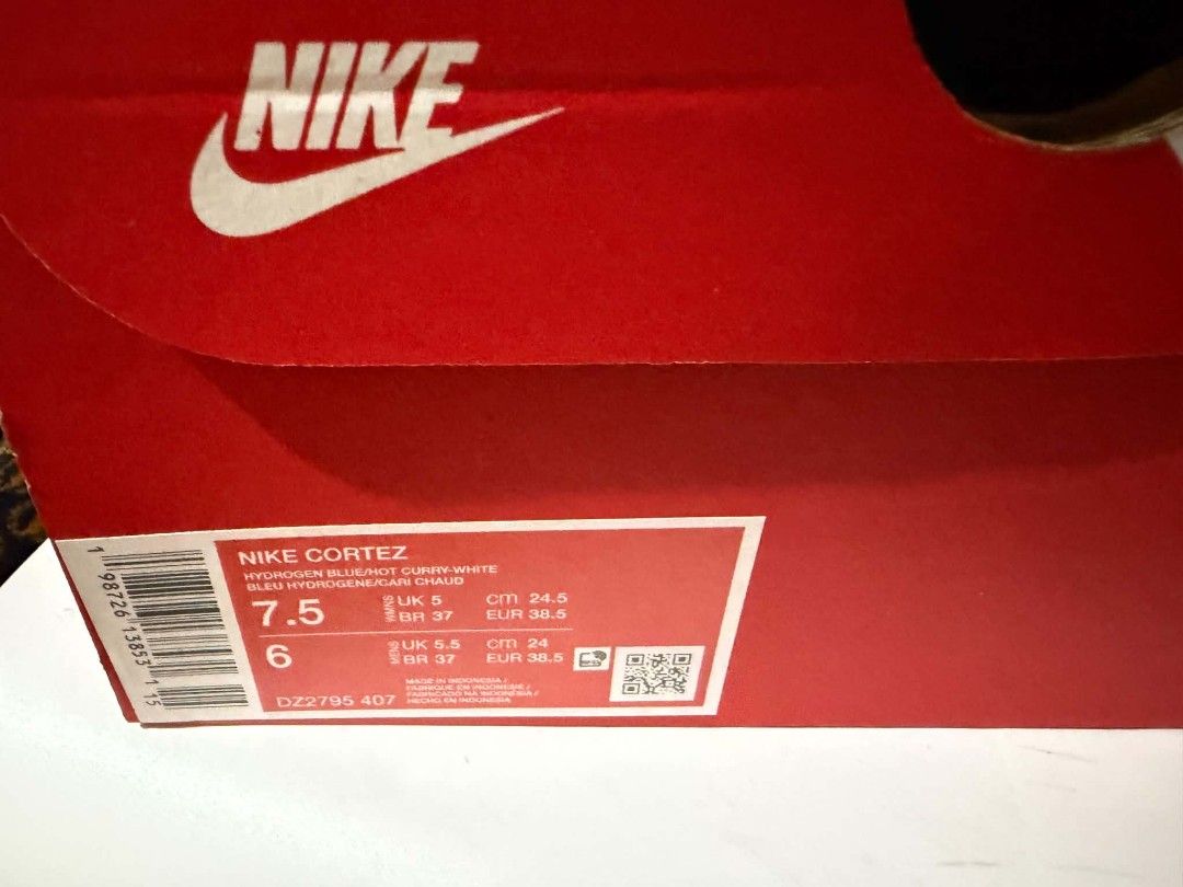Nike Cortez Womens (Category: Sneakers) located in Baguio. Submitted by acexzzz (Listing ID 1464467949, Image 3). Description: FS: Brandnew Original Nike Cortez Women's Onhand With Box Size 7.5 SRP: 4,995❌ Sale Price: 3,000+Sf ✅.