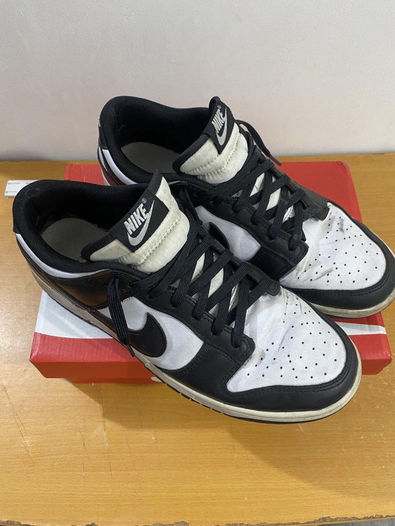 Nike Dunk Low Black White Panda (Category: Sneakers) located in Quezon City. Submitted by mikaelalucila (Listing ID 1464432297, Image 2). Description: - Needs cleaning - Size 10 mens - Price negotiable - No box.