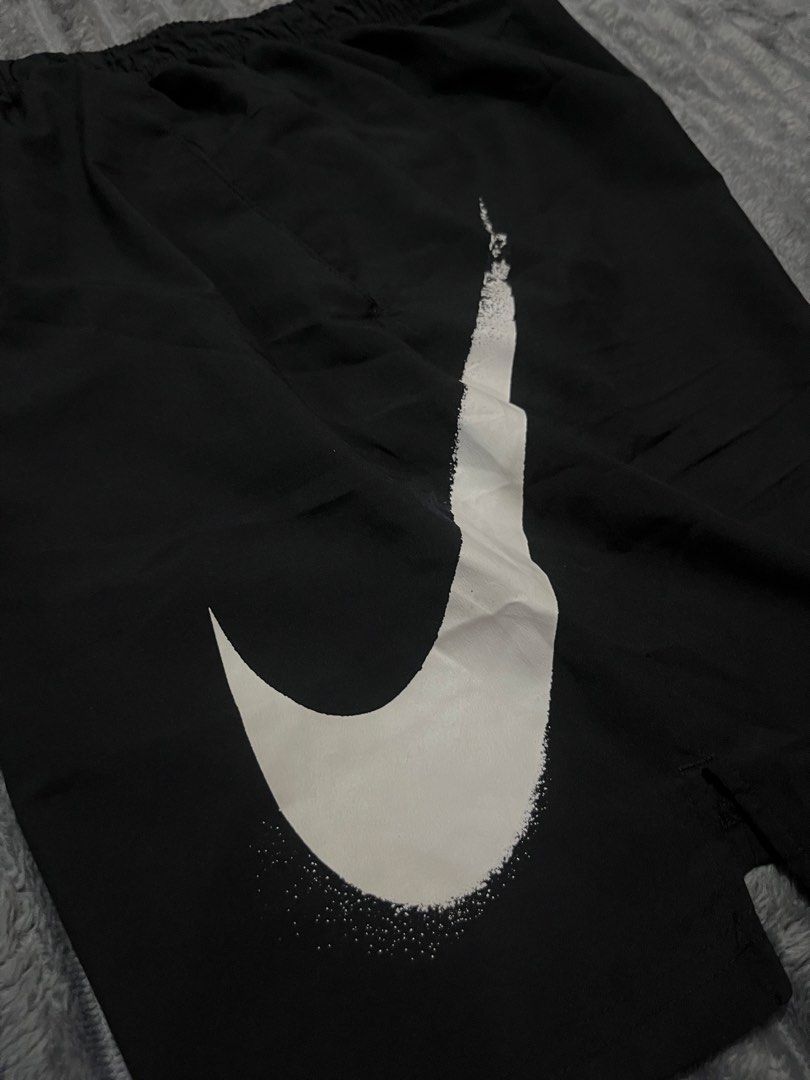 Nike Giant Oversized Swoosh Athletic Shorts! (Category: Shorts) located in Cebu City. Submitted by ayban05 (Listing ID 1464526851, Image 3). Description: DIMES: 28-34*25*19 SIZE: XL on tag CONDITION: 9.8/10 COLORATE: 9.8/10 ISSUE: None.