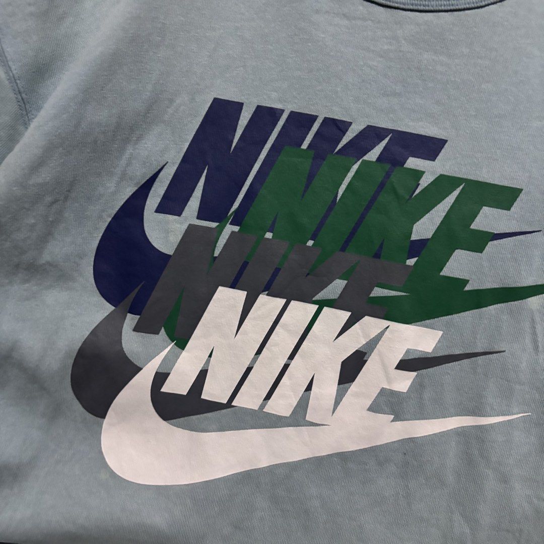 NIKE MULTI LOGO SHIRT (Category: Tshirts & Polo Shirts ) located in Taytay. Submitted by dwinsapparel (Listing ID 1464461916, Image 3). Description: NIKE MULTI LOGO SHRT W-21 L-27 EXCELLENT CONDITION NEED WASH COMPLETE TAGS.
