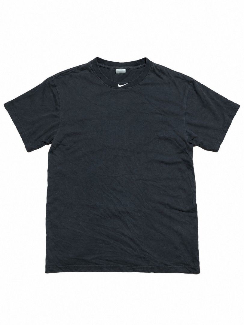 Nike T-SHIRT (Category: Formal Shirts) located in Iligan City. Submitted by jydsale. (Listing ID 1464447506, Image 1). Description: 🖤 NIKE BLACK NECK LOGO 🖤 👕 Original Nike T-shirt ✨ Classic crew neck design 🧵 Embroidered Nike logo detail on the neck 🖤 Clean and simple everyday style 👌 Comfortable and easy to pair with shorts, jeans, or joggers 🎨 Color: Black 📏 Size: L (based on tag) ✅ Good condition, with natural fabric wrinkles 👖 Perfe