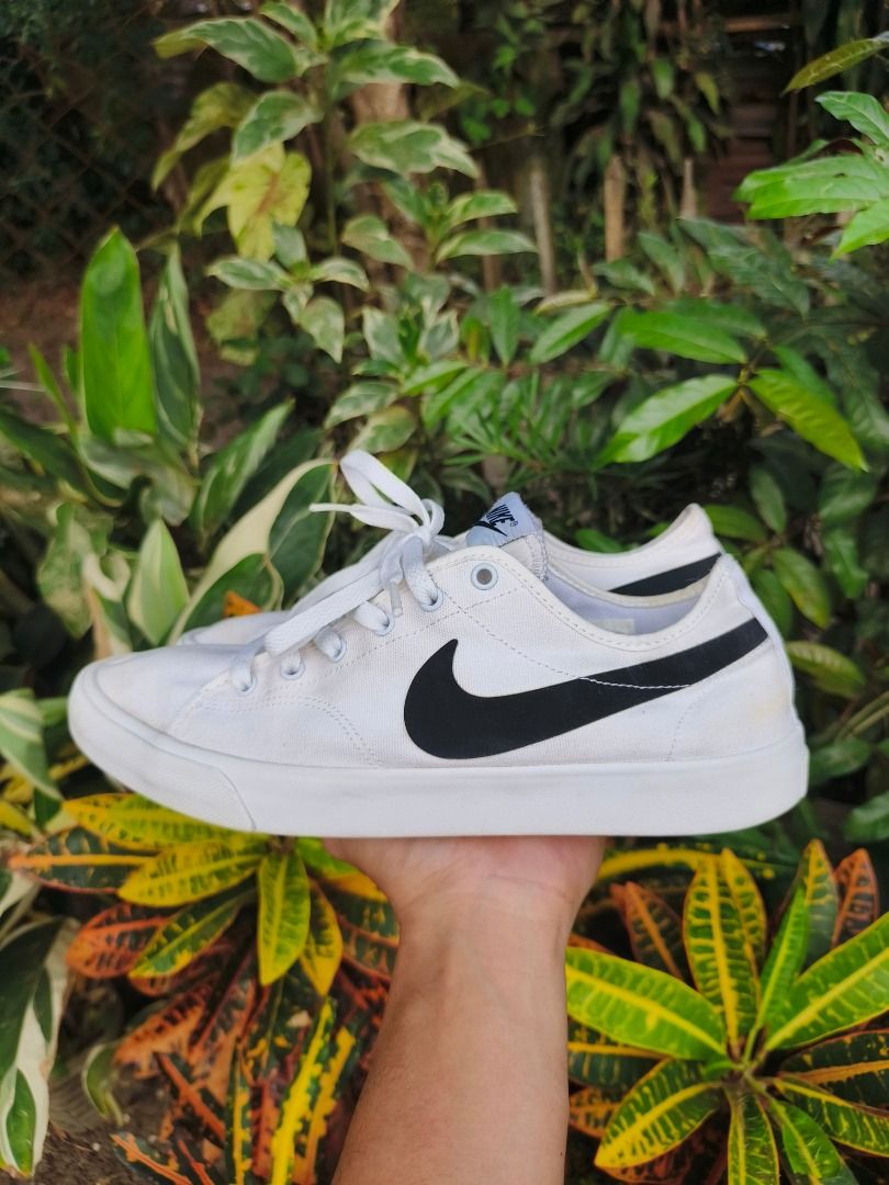 Nike White Court Vision (Category: Sneakers) located in Zamboanga. Submitted by romantic_sole2026 (Listing ID 1464441319, Image 1). Description: Size: US 8.5 / UK 7 / EUR 41 / CM 26.5 Need konting wash .