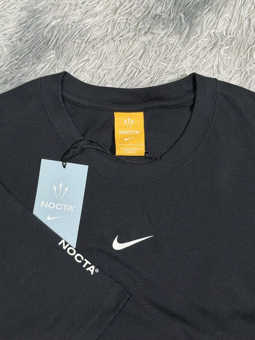 NIKE X NOCTA MENS TEE LARGE (Category: Activewear) located in Legazpi City. Submitted by albay.hype.shop (Listing ID 1464472204, Image 3). Description: NIKE X NOCTA MENS TEE 1,850 ONLY! SIZE: LARGE 24x31 BRANDNEW LEGIT SRP: 55$ ON TAG.