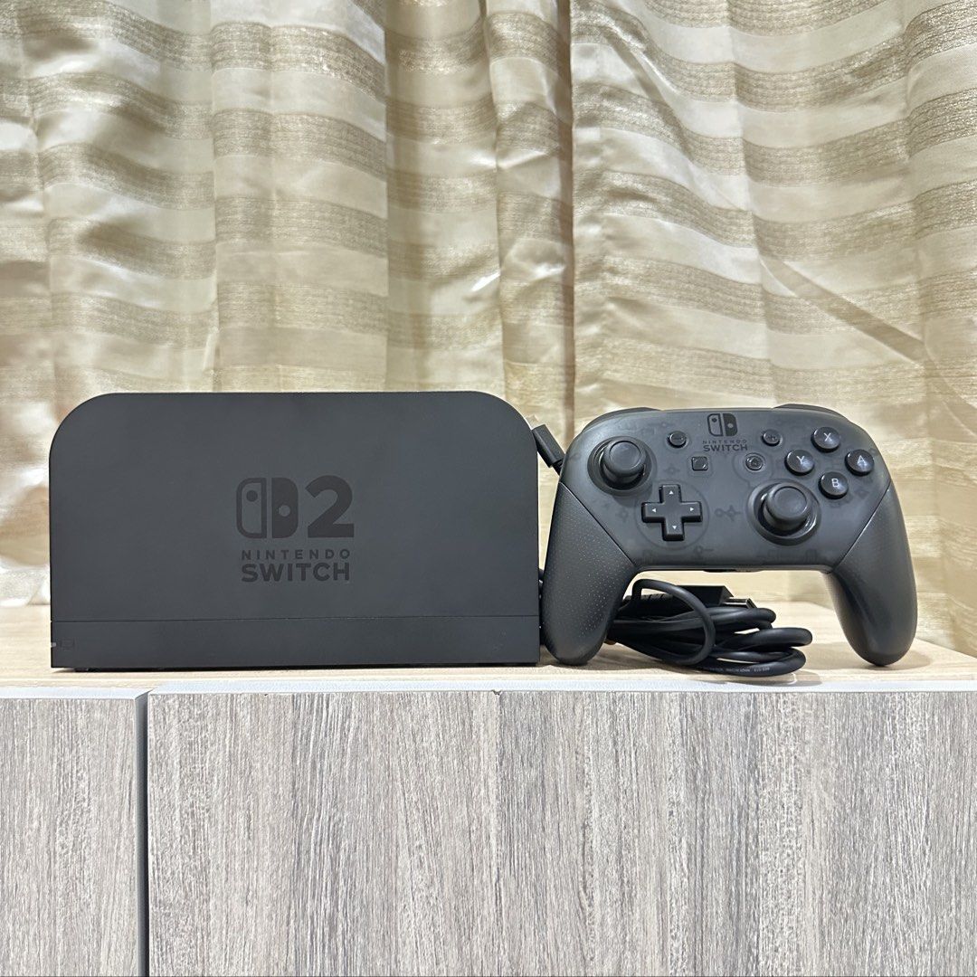 Nintendo Switch Dock & Pro Controller (Category: Controllers) located in Paranaque City. Submitted by changingclassic (Listing ID 1464468435, Image 1). Description: Nintendo Switch Dock & Pro Controller - Both items are in good, working condition. -Rarely used DM FOR INTERESTED.