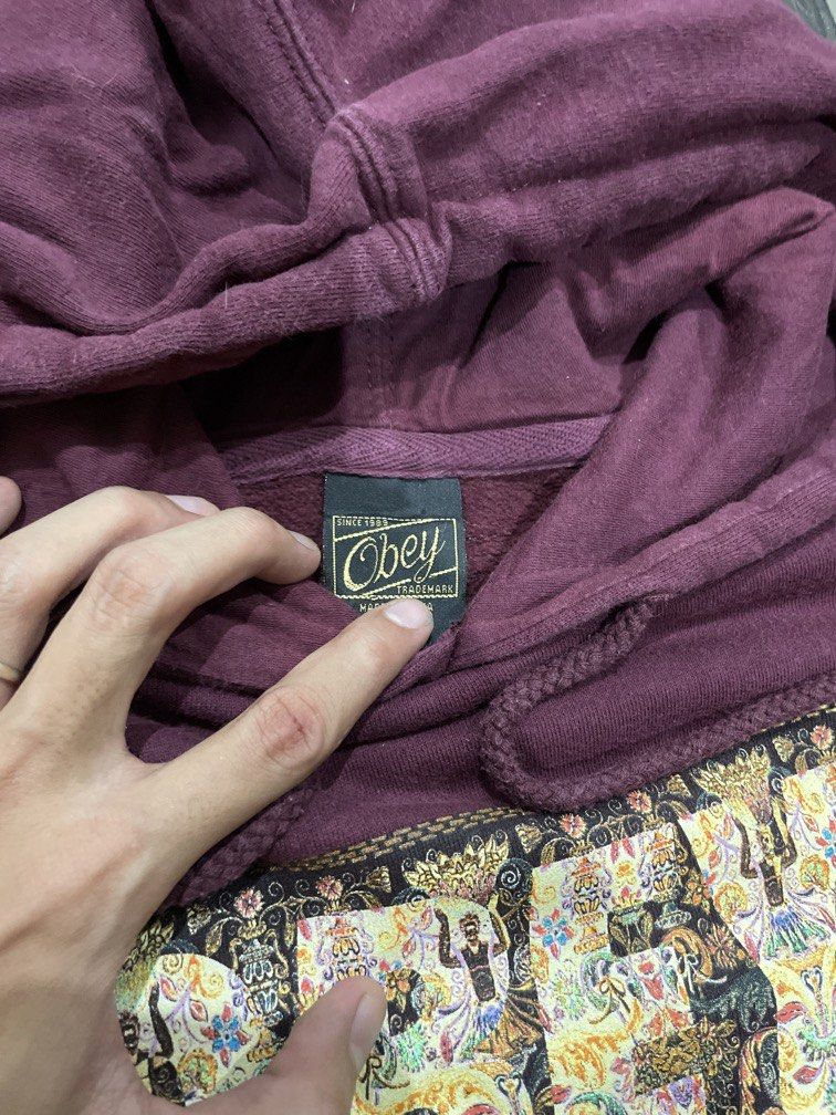 Obey jacket (Category: Coats, Jackets and Outerwear) located in Bocaue. Submitted by vintagecollector_ (Listing ID 1464489456, Image 3). Description: .