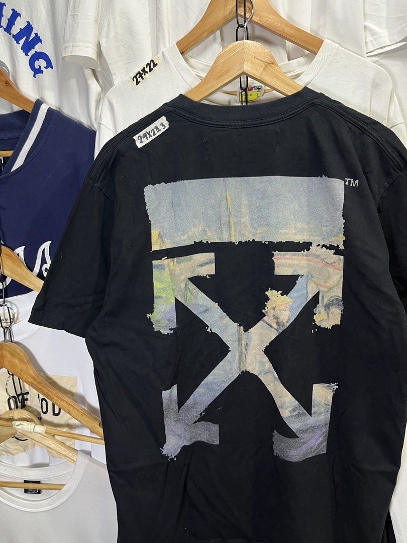 Offwhite shirt (Category: Formal Shirts) located in Manila. Submitted by aldrenyap109491 (Listing ID 1464365252, Image 3). Description: 💎OFFWHITE (HEAVY CLOTH , LASERPRINT) 🔳CONDITION:9.8/10 EXCELLENT TO AS NEW 🔳COLOR RATE:9.8/10 🔳DIMENSION:29C23.3 🔳BEST FIT: XL 🔳MOP:GCASH/CASH 🟥ISSUE: ❌❌ MINE:₱900 ( FREE SHIPPING) (AUTOMATICALLY YOURS) 📍 POBLACION PUROK 5 KOLAMBUGAN LDN (9207).