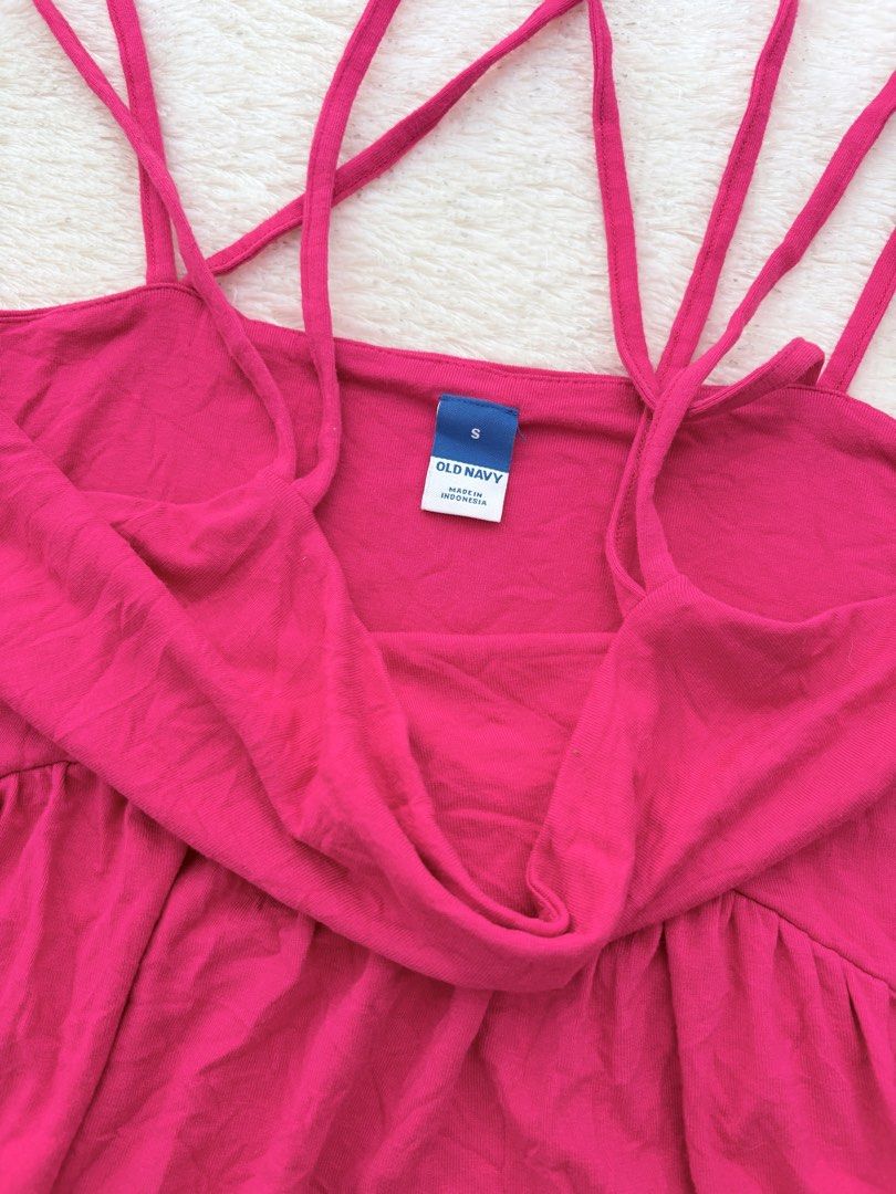 Old NAVY hot pink (Category: Dresses) located in Manila. Submitted by jean777_love (Listing ID 1464355911, Image 3). Description: Can fit to small to medium.