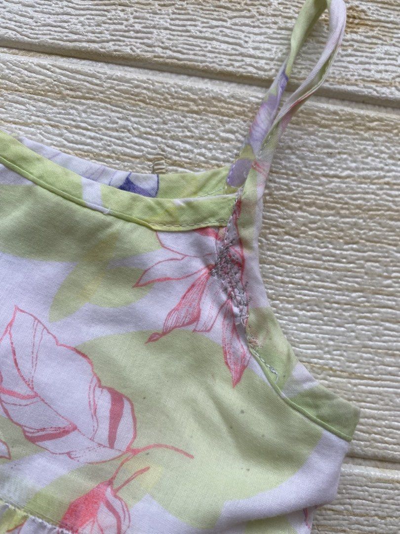 Old Navy maxi dress 3T (Category: Babies & Kids Fashion) located in Cebu City. Submitted by yjainani (Listing ID 1464365602, Image 3). Description: with flaw seen in the last pic.
