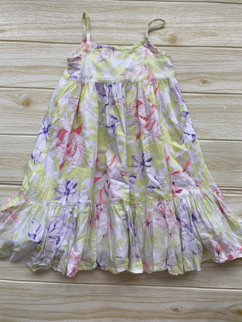 Old Navy maxi dress 3T (Category: Babies & Kids Fashion) located in Cebu City. Submitted by yjainani (Listing ID 1464365602, Image 1). Description: with flaw seen in the last pic.