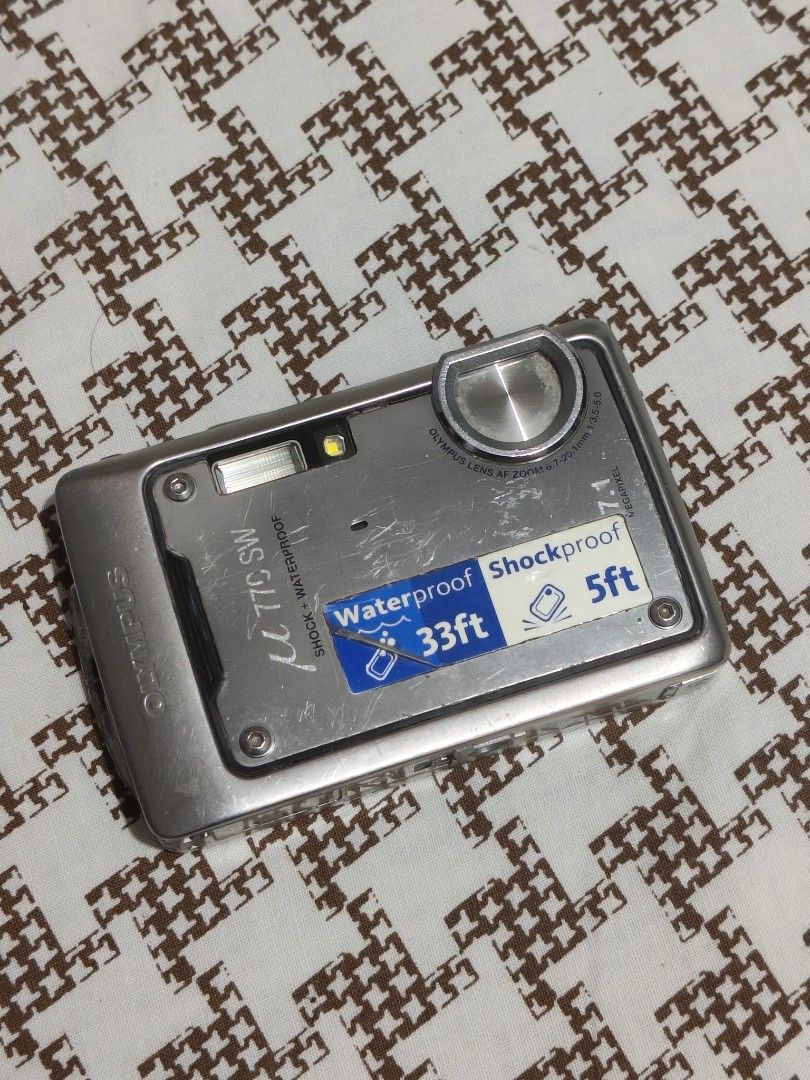 Olympus mju 775 SW Waterproof Shockproof Digital Camera (Category: Cameras) located in Ilagan. Submitted by minkicar (Listing ID 1464406564, Image 1). Description: OLYMPUS S770 Untested ⚡350 UNIT ONLY .
