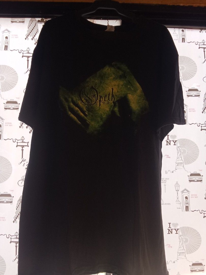 Opeth Black T-Shirt Size M (Category: Tshirts & Polo Shirts ) located in Bacolod City. Submitted by vaststar.8be4bd (Listing ID 1464419260, Image 1). Description: - Black Opeth graphic t-shirt - Short sleeves, crew neck - Made in Mexico - Size Medium - Perfect for Opeth fans!.