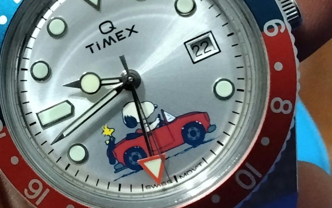 Original Mint Complete Set Timex X Peanut Gmt (Category: Men's Watches) located in Tarlac. Submitted by irishign0593824 (Listing ID 1464422667, Image 3). Description: srp 22k my price - 12.8k only.