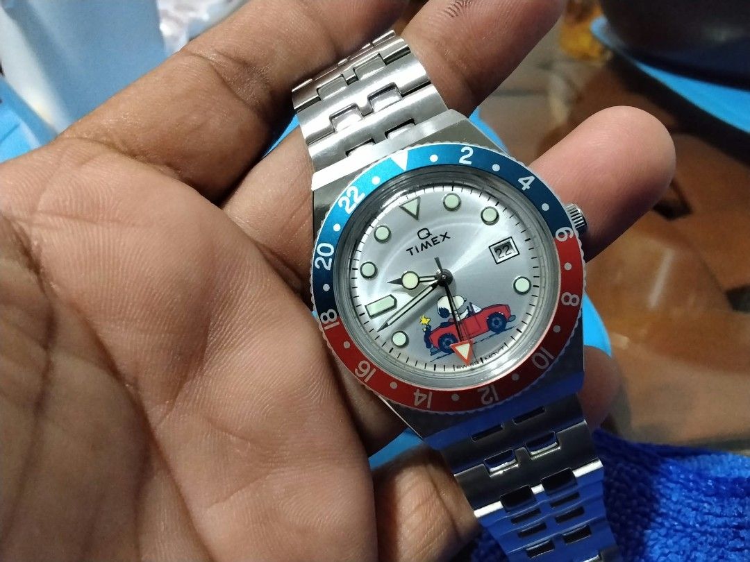Original Mint Complete Set Timex X Peanut Gmt (Category: Men's Watches) located in Tarlac. Submitted by irishign0593824 (Listing ID 1464422667, Image 2). Description: srp 22k my price - 12.8k only.