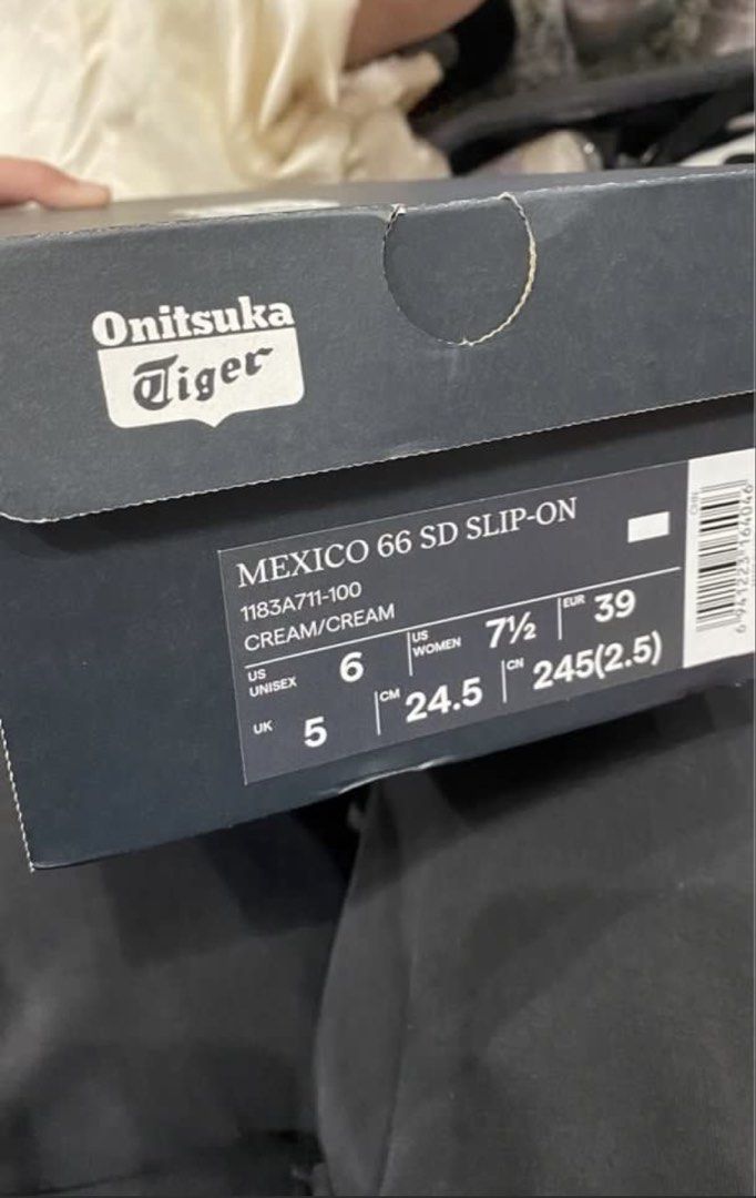 ORIGINAL Onitsuka Tiger Mexico 66 Slip On (Category: Sneakers) located in Cagayan de Oro. Submitted by me.raki (Listing ID 1464467328, Image 2). Description: rfs: decluttering > bought in HK for 10k > box not included na.