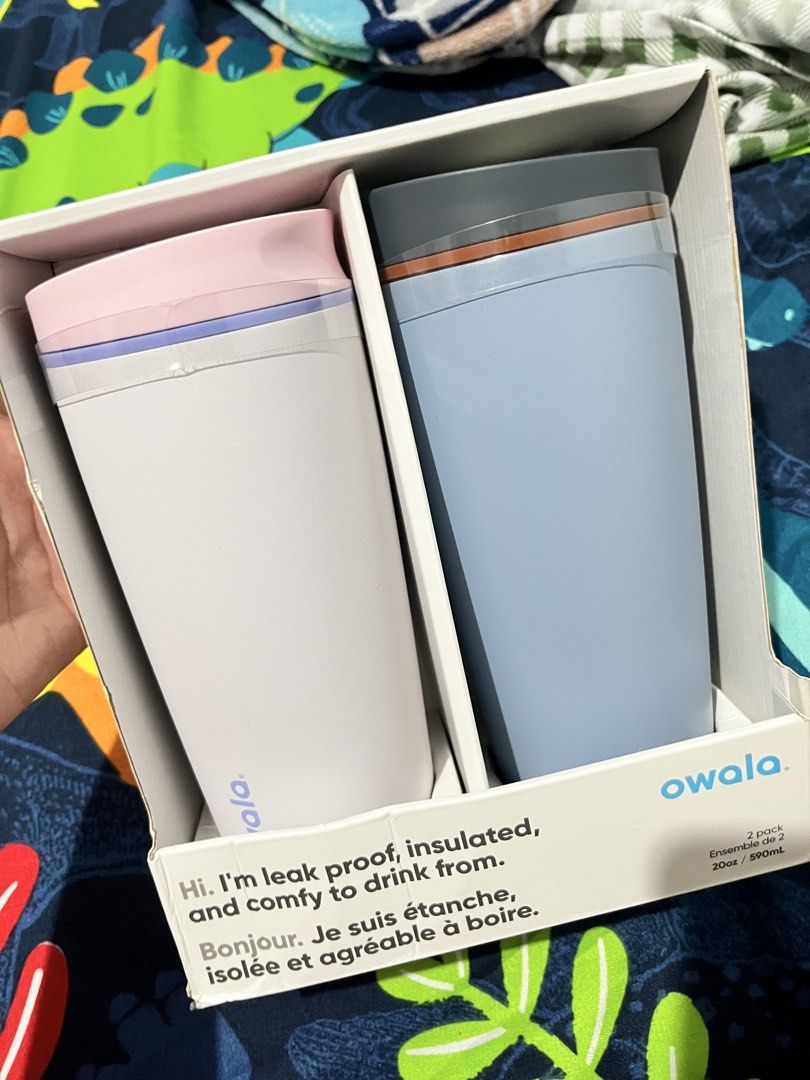 ORIGINAL OWALA Tumbler (Category: Coffee & Tea Tableware) located in San Fernando. Submitted by rcvillar0111 (Listing ID 1461691542, Image 2). Description: Owala Tumbler Set of 2 Brand New From Costco Canada.