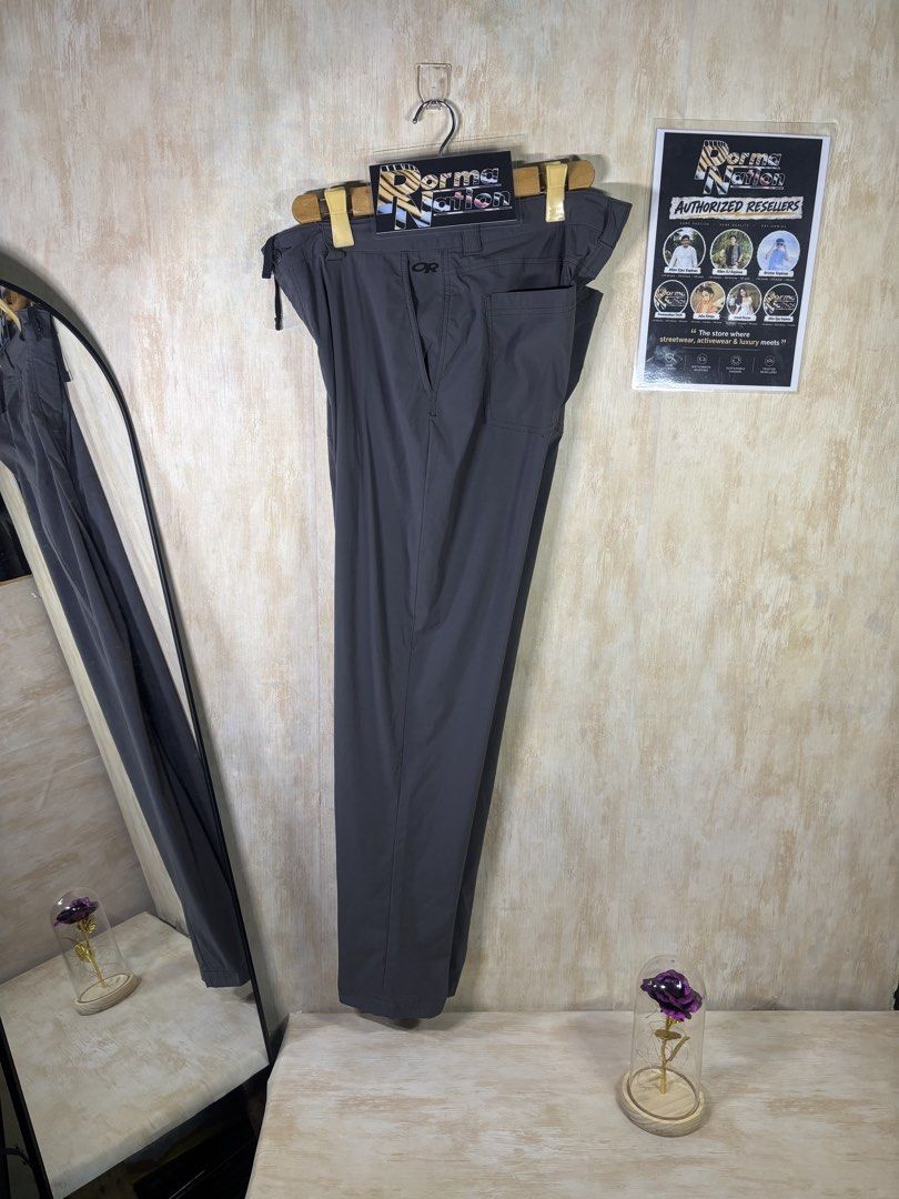 OUTDOOR RESEARCH TREK PANTS (Category: Trousers) located in Cabuyao City. Submitted by pormanation-thrift-store (Listing ID 1464370824, Image 1). Description: OUTDOOR RESEARCH TREK PANTS Condition: LIKE NEW Color rate: 10/10 (PWEDE SA MASELAN) Size: 34 Dimes: 34”Wx 42.5”L Issue: NONE‼️ Price: 1500.
