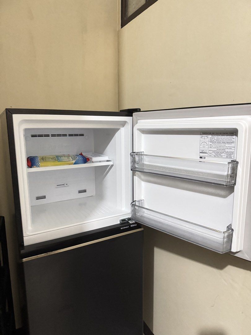 Panasonic 9.5 cubic ft econavi inverter refrigirator (Category: Refrigerators and Freezers) located in Silang. Submitted by daddyponts (Listing ID 1464463409, Image 2). Description: Used for 1yr 3mos - Rfs: moving out of apartment and need to declutter some of the appliances .
