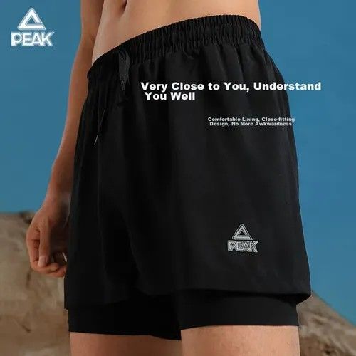 Peak 2n1 Running Short (Category: Activewear) located in Manila. Submitted by _hayashiguntaru (Listing ID 1464510893, Image 1). Description: Excellent Condition No Issue Size: Large Dime: 29-34x14 LO: 12.