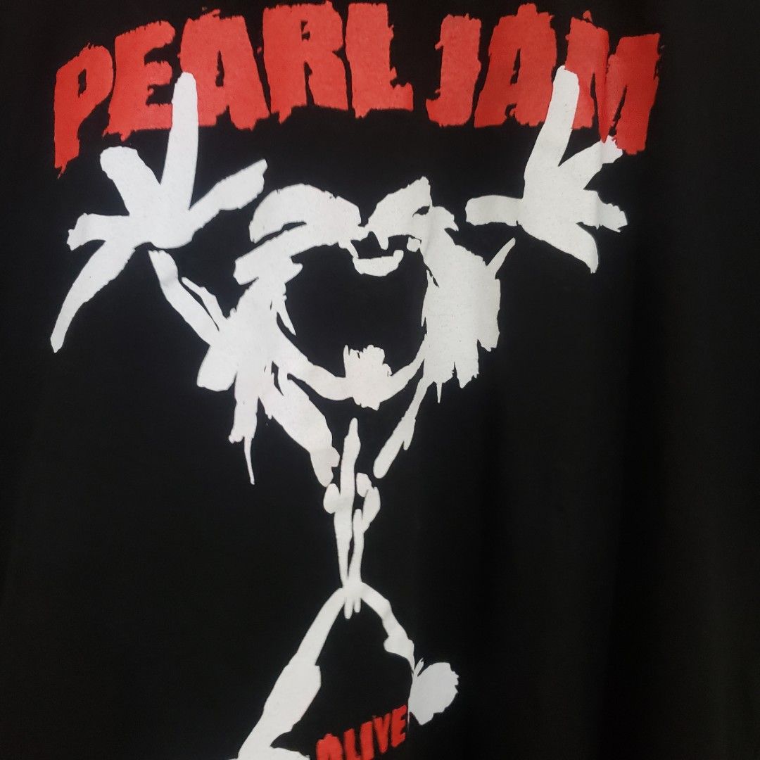 Pearl Jam Alive (Category: Tshirts & Polo Shirts ) located in Manila. Submitted by sourmustsour (Listing ID 1464507301, Image 1). Description: Tag: Rock me 22.5x29.5 Minimal hairlines.