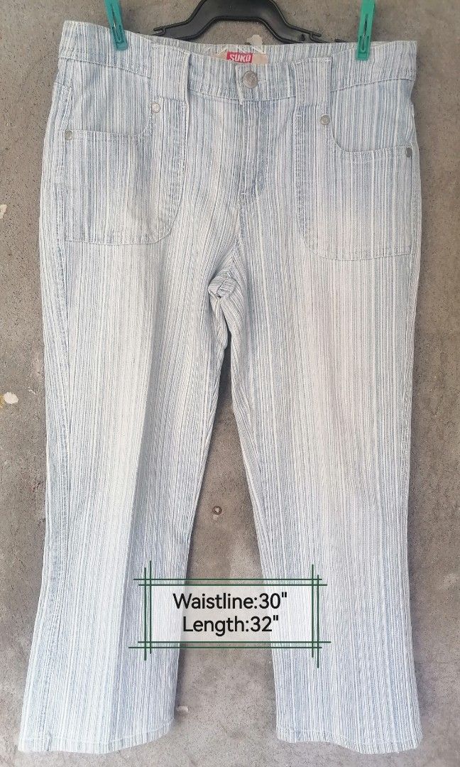 Pedal pushers for ladies (Category: Other Bottoms) located in Canaman. Submitted by bcaisjune16874 (Listing ID 1464448020, Image 1). Description: From Canada Balik Bayan box Ladies pedal pushers / shorts Waistline: 30 inches, Length: 32 inches Like new condition.