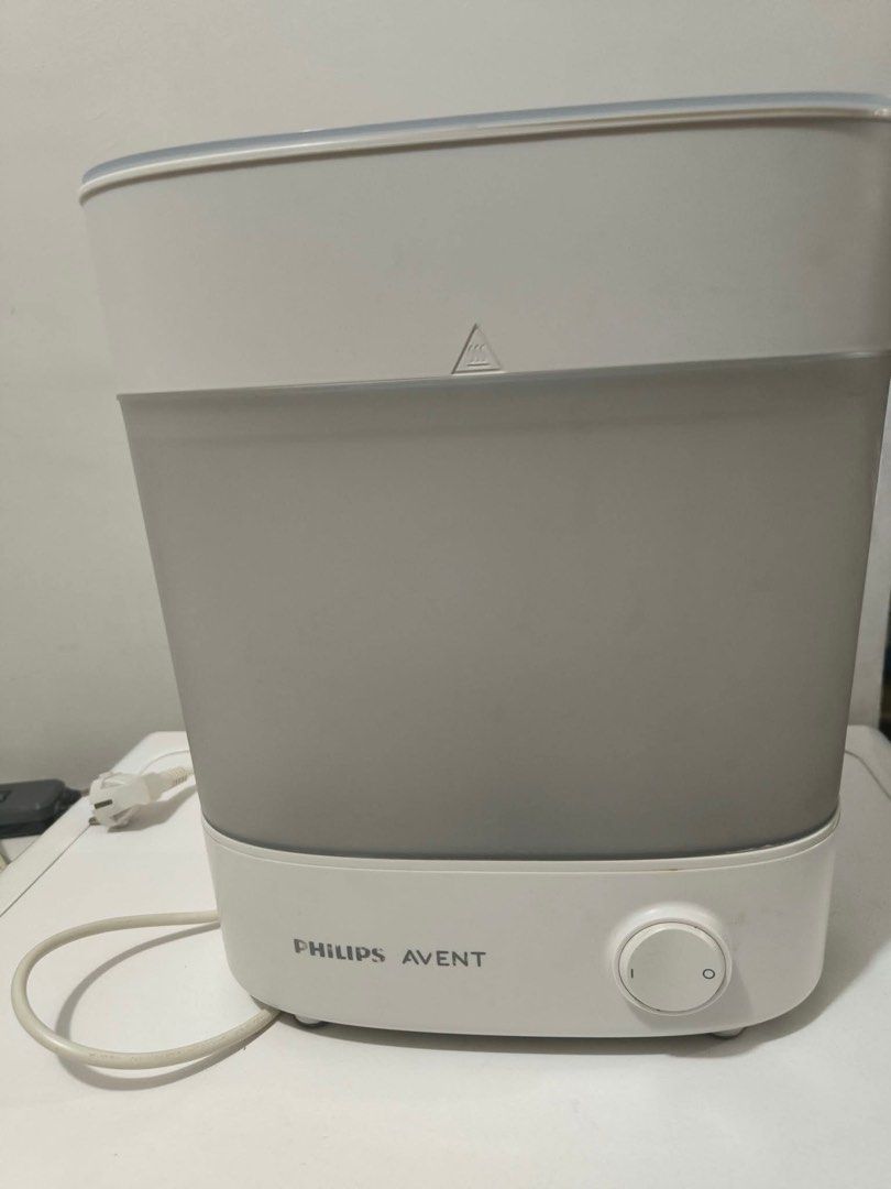 Philips Avent Advanced Steam Sterilizer (Category: Breastfeeding & Bottle Feeding) located in Dasmarinas. Submitted by mianed (Listing ID 1464474626, Image 2). Description: Philips Avent Steam Sterilizer Lightly used and almost new. You can refer on the photos attached Bought in Sm Store Inclusion : complete with box Price of Brand new online attached also .