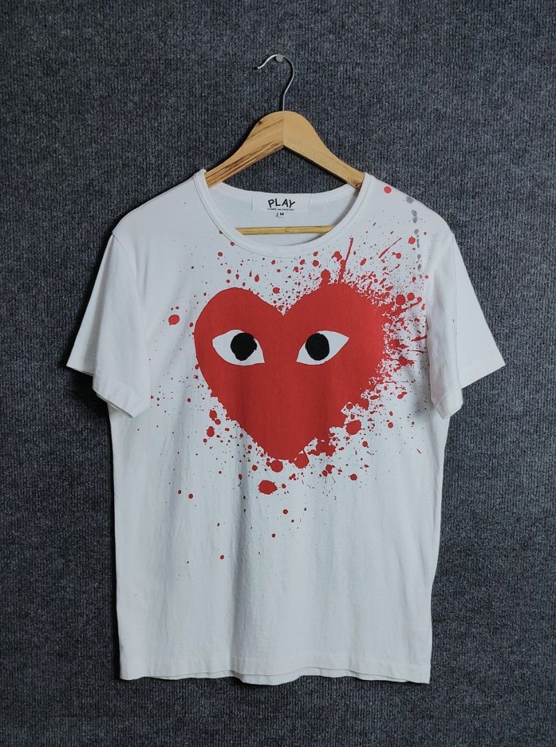 Play Comme des Garcons (Category: Tshirts & Polo Shirts ) located in Bolinao. Submitted by tokiya. (Listing ID 1464397524, Image 1). Description: Play Comme des Garcons Size Medium 20x27.