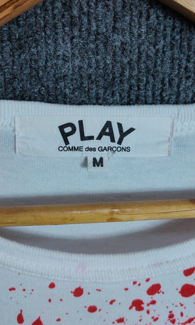 Play Comme des Garcons (Category: Tshirts & Polo Shirts ) located in Bolinao. Submitted by tokiya. (Listing ID 1464397524, Image 3). Description: Play Comme des Garcons Size Medium 20x27.