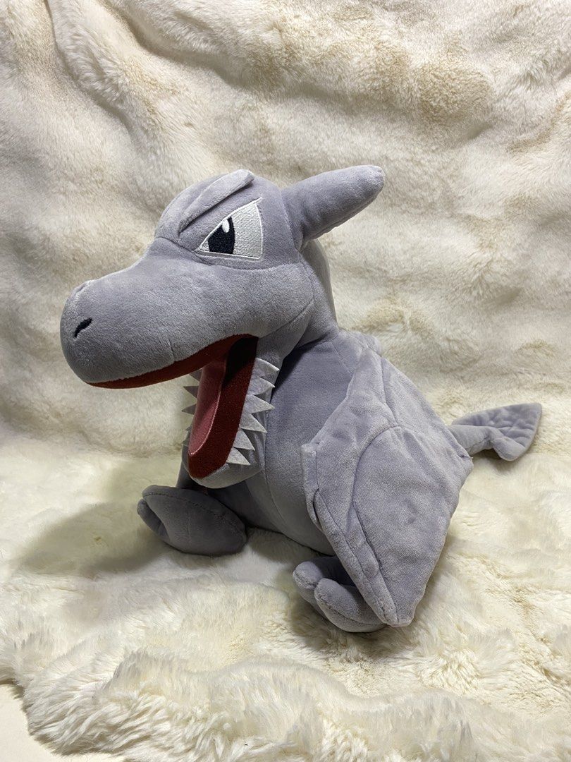 Pokemon Aerodactyl plush (Category: Plushies & Soft Toys) located in Kalibo. Submitted by ollie_stuffshop (Listing ID 1464355387, Image 1). Description: 30cm x 43cm x 50cm Before you send your inquiries: ❗️Last Price is already posted ❗️Manage your expectations, WYSIWYG ❗️May need washing ❗️Dropoff is every Wednesday & Sunday -Cut tag.