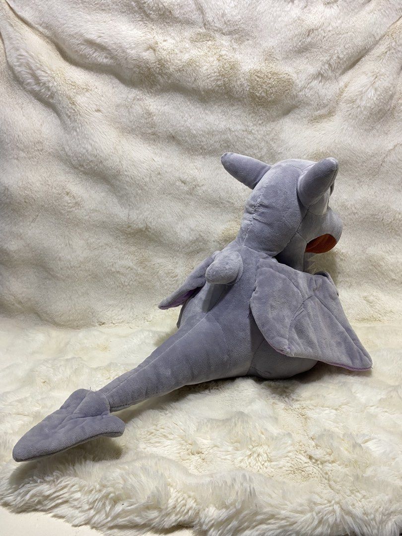 Pokemon Aerodactyl plush (Category: Plushies & Soft Toys) located in Kalibo. Submitted by ollie_stuffshop (Listing ID 1464355387, Image 2). Description: 30cm x 43cm x 50cm Before you send your inquiries: ❗️Last Price is already posted ❗️Manage your expectations, WYSIWYG ❗️May need washing ❗️Dropoff is every Wednesday & Sunday -Cut tag.