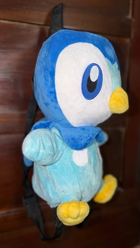 Pokemon Backpack 【Piplup】Plush Stuffed Bag/ Backpack (Category: Backpacks) located in Bacolod City. Submitted by quickocean-c957 (Listing ID 1464531432, Image 2). Description: .