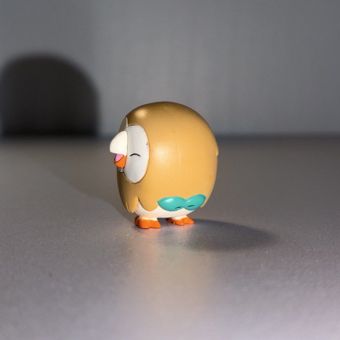 Pokemon Rowlet (TOMY) figure (Category: Action & Battle Toys) located in Davao. Submitted by troylance (Listing ID 1464435290, Image 3). Description: 🌟 Tomy 🌟 Rowlet - ₱400 ✨ WHAT YOU SEE IS WHAT YOU GET ✨ ✨ Preloved • Secondhand • Slightly Used ✨ Unless otherwise stated as sealed or brand new. 📌 PLEASE READ BEFORE PURCHASING ✅ Kindly make sure you are 100% decided before proceeding with your purchase to avoid any inconvenience for both partie