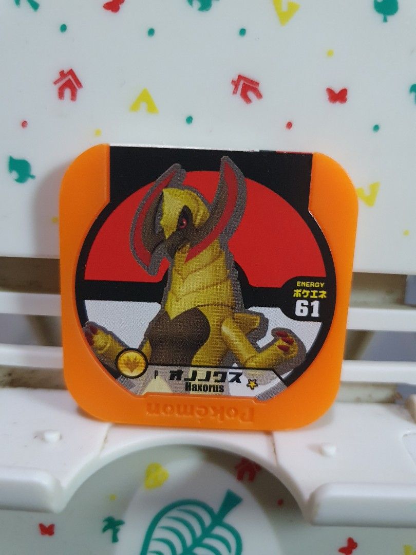 Pokemon Tretta promo Chip Haxorus (Category: Character Goods) located in Quezon City. Submitted by collectionneursonline88 (Listing ID 1464364335, Image 1). Description: for collection only .Japan version not usable in Philippines arcade machines 🔄 Meetups Balintawak Camachile 7/11 Quezon City 🛵 Shipping : - Lalamove ( except Provincial) - Flash Express - GogoExpress - LBC 📥 Payment : cash on meetups Gcash.
