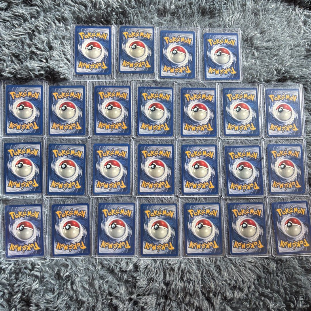 Pokemon Vintage cards (Category: Raw Singles) located in Pasig City. Submitted by bootsoftravel_ph (Listing ID 1464363704, Image 2). Description: Pokemon Vintage cards Take all for only ₱6,500 Sold as set! NOTE: * Cards are raw * Cards may have minor flaws * No Payment = No Reservation (Iwas Joyjoy) * Actual pic(s)/ photo(s) posted 📍 PASIG Shipping: 📦J&T 📦LBC Mop: 🤝 GCash or Bank transfer 🤝 Cash - If meetup (exact amount, please.).