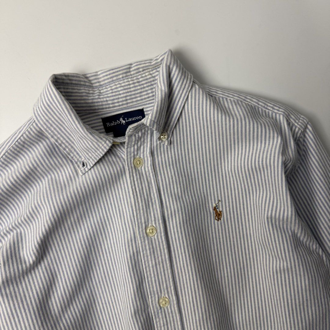 Polo Ralph Lauren Oxford (Category: Formal Shirts) located in Quezon City. Submitted by beastmnl (Listing ID 1464462787, Image 3). Description: Dimension 20 width 26-27 length Size 14 150/80 .